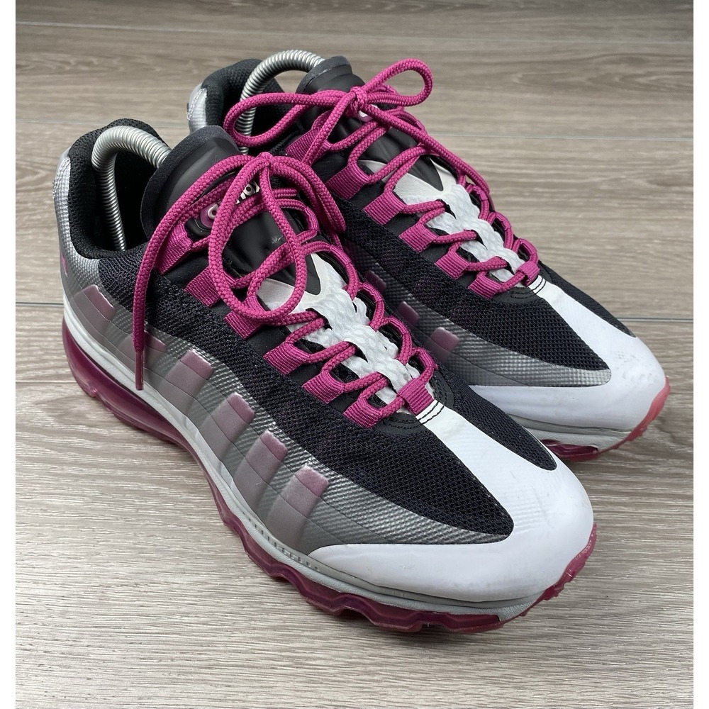 Nike Air Max 95 Black Pink White Womens 8.5 511308-016